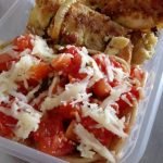 #37 Filézinho de frango na chapa com macarrão