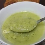 Creme Verde com Batata Doce e Frango