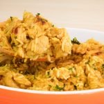 #69 Arroz cremoso com filé de peito grelhado em cubos