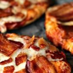 Mini Pizza de Bacon